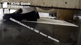 Beautiful girl poops in the toilet 43