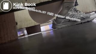 Beautiful girl poops in the toilet 44