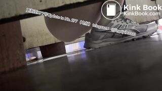 Beautiful girl poops in the toilet 44