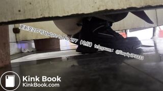 Beautiful girl poops in the toilet 45