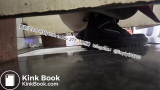 Beautiful girl poops in the toilet 45