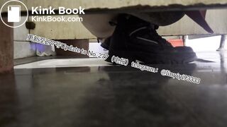 Beautiful girl poops in the toilet 45