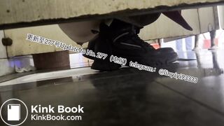 Beautiful girl poops in the toilet 45