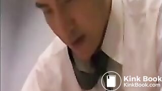 Hot Japanese Guy Shitting on Other Guy