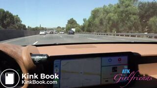 Behind-the-scenes fun hooking up with fresh-faced Storm Rose, pussy play and tease POV