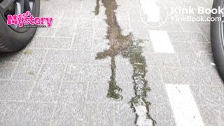 Naughty public pee compilation