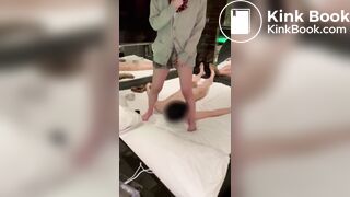 【顔面放尿】M男に大量おしっこ調教するギャル女子〇生　～ぶっかけ飲尿～（合法 legal ）