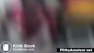 Hands and feet inside the ass