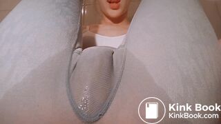 Wet leggings, SQUIRTING ORGASM