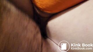 Sexy pregnant pumpkin squirting on big cock