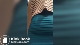 Dropping a nig load in dress