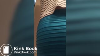 Dropping a nig load in dress