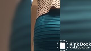 Dropping a nig load in dress