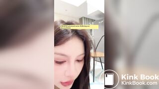 Beautiful girl poops in the toilet 51