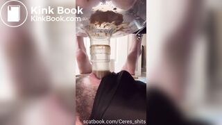 She shit right down his throat