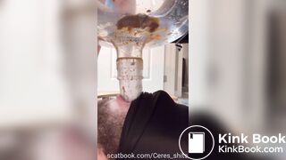 She shit right down his throat
