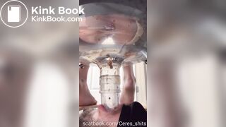 She shit right down his throat