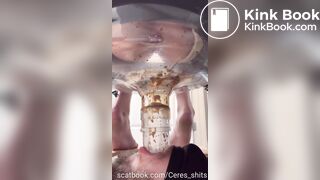 She shit right down his throat