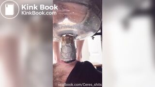 She shit right down his throat