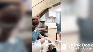 2 mistress 1 toilet slave - lots of shit