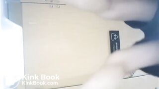 Beautiful woman's stomach is uncomfortable