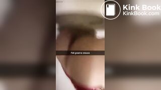 Girl pooping toilet - video 34