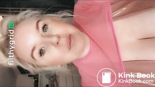 Girl pooping on toilet - video 327