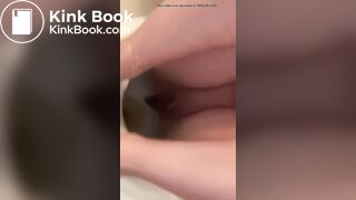 Cute girl selfie poop 2