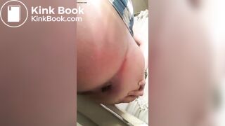 Argentine girl pooping