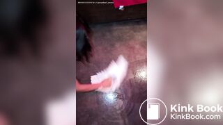 Mistress Marina shits in my mouth again