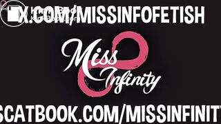 Turd on chastity cage