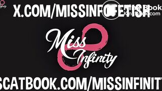 Turd on chastity cage