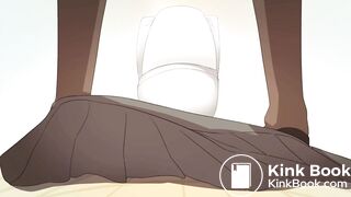 Hakui Koyori Bathroom Desperation.