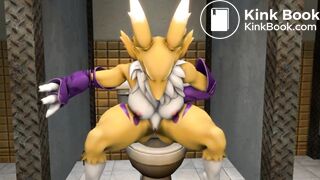 Renamon farting and hyperscat
