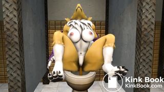 Renamon farting and hyperscat