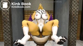 Renamon farting and hyperscat