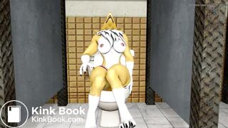 Renamon farting and hyperscat