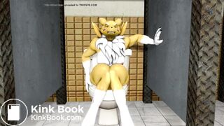 Renamon farting and hyperscat