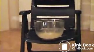 German Girl eats Shit + drinks Piss!