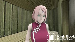 Sakura and Sarada Farting togheter