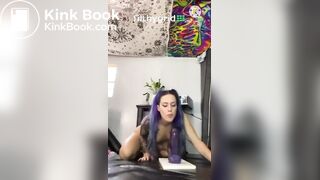 Hot girl dirty ATM dildo