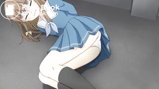 She was tied up in the warehouse with diarrhea