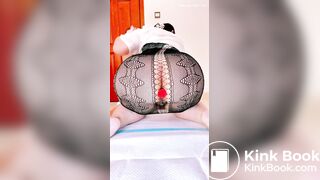 Urgent buttplug diarrhea