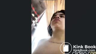 Latina show ass and shit