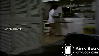 Japanese girl can't hold diarrhea