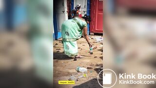 INDIAN BBW TAKES HUGE SHIT OPENLY IN PUBLIC TOILET AREA