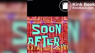 Sexy Hot Black Girl Pointy Striped Blue Panty Poop