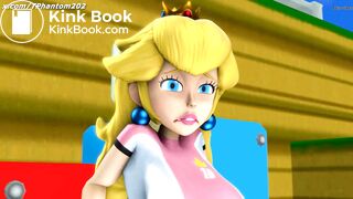 Peach Bombs a Warp Pipe