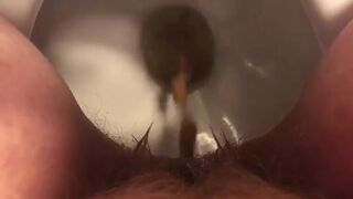 TOILET POO CLOSE.UP