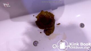 Beautiful Mistress pooping in the jacuzzi